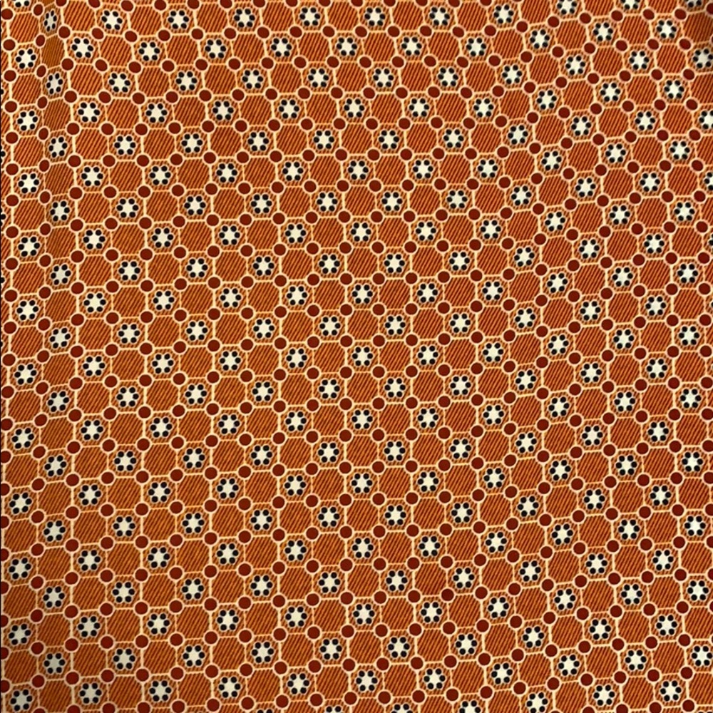 EUC Ann Taylor Factory Orange Blouse; Size M - Picture 4 of 5